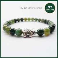 ราคา MOSS AGATE กำไลหินมอสอาเกต by NY online shop (21661278625)