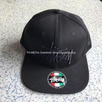 ราคา Popular logo stussy skateboard hat flat in the flat brim hat cap baseball cap three dimensional embroidery mens and womens four seasons cap double card buckle (19774713354)