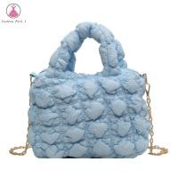 ราคา NEW กระเป๋าสะพายไหล่สำหรับผู้หญิง Carlynกระเป๋าผ้าฝ้ายบุนวมสะพายข้างกระเป๋าถือโท้ทกระเป๋าซิปน้ำหนักเบาสำหรับช้อปปิ้งท่องเที่ยวกลางแจ้ง (20343617042)