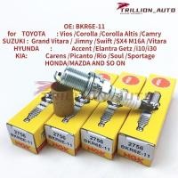 ราคา หัวเทียน NGK BKR6E 11 สําหรับ TOYOTA SUZUKI HYUNDAI KIA MAZDA MITSUBISHI HONDA 4 ชิ้น 4 ชิ้น (21542732149)
