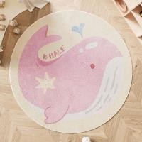 ราคา YEYA ผ้าห่มข้างเตียงนอนพรมทรงกลมลายสัตว์การ์ตูนสำหรับห้องเด็กเสื่อปีนเขาเรียนเก้าอี้หมุนผ้านอนเสื่อกันลื่น (21295874849)