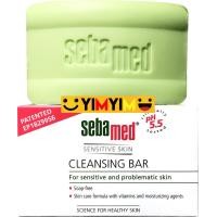 ราคา Sebamed Cleansing Bar ซีบาเมด สบู่ก้อน คลีนซิ่ง บาร์ 100g 1 ก้อน Exp 07 2025 (4251196240)