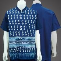 ราคา เสื้อผ้าฝ้าย สีน้ำเงินม่อฮ่อม หม้อห้อม คอจีนกระดุมจีน แขนสั้น แต่งด้วยผ้าพิมพ์ลายช้าง FAI M เสื้อพื้นเมือง เสื้อหม้อฮ่อม (17411431386)