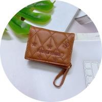 ราคา B1211 3พับ กระเป๋าสตางค์ 3 พับ ช่องซิปรอบขนาด 8x11 cm (21360977019)