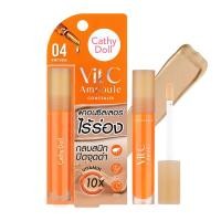 ราคา Cathy Doll วิตซีแอมพูลคอนซีลเลอร์ 4 1g คอนซีลเลอร์ไร้ร่อง กลบสนิทปิดจุดด่างดำ Ampoulebella (21410363640)