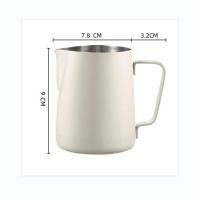 ราคา เหยือกตีฟองนม สีดำด้าน 350ml 600ml Teflon milk pitcher เหยือกนมลาเต้อาร์ท เหยือกตีฟองนม ถ้วยตีฟองนม (21290273416)