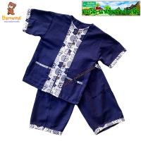 ราคา ชุดเด็ก ผ้าฝ้าย ชุดพื้นเมือง ชุดเซ็ทเด็กชาย ชุดเซ็ทเสื้อ กางเกง ชุดผ้าฝ้าย ชุดพื้นเมืองเชียงใหม่ สีกรม (21342933968)