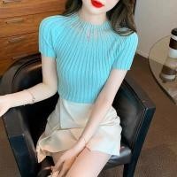 ราคา TCD 47220 เสื้อยืดคอกลมสูงมีกากเพชรเพราะ Shine bright like a diamond สินค้าพร้อมส่ง (20644658458)