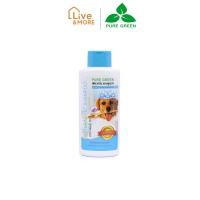 ราคา Pure Green เพียวกรีน แชมพูสุนัข 2 In 1 จากน้ำมันสะเดา ช่วยให้ขนนุ่มสลวย ขนาด 300 cc บรรจุ 1 ขวด (18287464392)