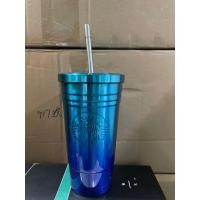 ราคา แก้ว Starbucks แก้วน้ำเก็บความเย็นถ้วยฟางหุ้มสแตนเลสถ้วยสแตนเลส304รักษาอุณหภูมิ24ชั่วโมง (9975970137)