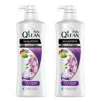 ราคา Qlean คิวลีน แชมพู ขจัดรังแค สูตรบำรุงพิเศษ Soft Smooth สีม่วง 340 มล 2 ขวด (21339568265)
