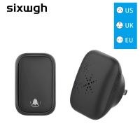 ราคา กริ่งประตูไร้สายแบบไร้แบตเตอรี่ปลั๊กแบบยุโรปสหรัฐอังกฤษกันน้ำกริ่งประตูบ้านแบบไร้สาย (21487098450)