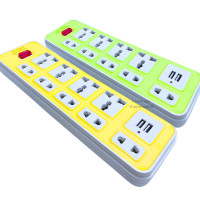 ราคา รางปลั๊กพ่วง ปลั๊กไฟอเนกประสงค์พร้อมช่องเสียบUSB สายยาวเกือบ 3 5 8 เมตร รุ่น 1525U (9298508426)