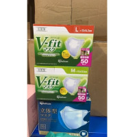ราคา พร้อมส่ง ของแท้ IRIS Ohyama VFit Mask m l กล่อง50ชิ้น หน้ากากอนามัยไอริสโอยามะ แมสV Fit Mask (17466056587)