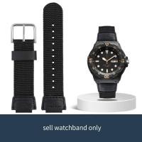 ราคา นาฬิกา Casio นาฬิกาไนลอน AE1200wh 1300 SGW 300H 400 F91W F84 AEQ 110W ผู้ชายผ้าใบไนลอนยกปากสายนาฬิกาข้อมือ18มม (18049983002)