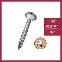 ราคา เกลียวปล่อยเจาะเอียง หัวดาว เคลือบซิงค์กันสนิม Milescraft Pocket Screw สกรูจิ๊กเจาะเอียง (12461907701)