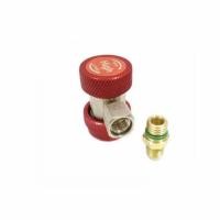 ราคา คอปเปอร์ เติมน้ำยาแอร์ R134a สีแดง AC Coupler R 134a High side คอปเปอร์แอร์ หัวเติมน้ำยาแอร์134 คอบเปอร์ น้ำยา แอร 134a ข้อต่อเติมน้ำยา หัวต่อ เติม น้ำยาแอร์แอร์ น้ำยาแอร แอ (12498025699)