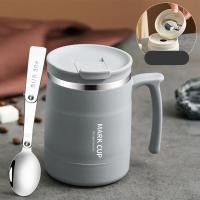 ราคา JJT จัดส่งฟรี แก้วกาแฟแก้วกาแฟถ้วยชาเหยือกถ้วยน้ำร้อน304สแตนเลสพร้อมฝาปิดแก้วกาแฟถ้วยแก้วกาแฟสำหรับเดินทางขนาด500มล ปิดแก้วกาแฟถ้วยน้ำสแตนเลส (21302032056)