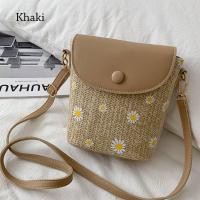 ราคา กระเป๋าสะพายไหล่ กระเป๋าถือหวายสาน ขนาดเล็ก เหมาะกับฤดูร้อน ชายหาด (21564342982)