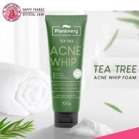 ราคา Plantnery Tea Tree Acne Whip Foam โฟมล้างหน้า แพลนเนอรี่ แอคเน่ ทีทรี วิปโฟม สำหรับผิวเป็นสิว หน้ามัน 100g (21265263913)