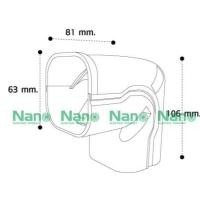 ราคา รางแอร์ NANO อุปกรณ์รางแอร์ ฝาครอบราง ข้องอโค้ง ข้องอมุม รางพลาสติก ข้องอ มุม NANO 90 องศา 24 ชิ้น กล่อง AC65 ุ65 มิล AC75 ุ75 มิล (21497236240)