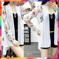 ราคา เสื้อคลุมเกาหลี ผ้าชีฟอง ผ้าตาข่าย หน้าสั้น หลังยาว ผ้าโปร่งบางเบา ขนาดฟรีไซส์ กดเลือกแบบที่ต้องการมี 15 แบบ เสื้อคลุม2 (358831450)