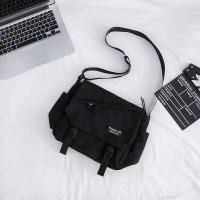 ราคา กระเป๋า กระเป๋าสะพายข้างผู้ชายแบรนด์น้ำฮาราจูกุกระเป๋าสะพายข้างนักเรียนชั้นเรียนกระเป๋าสะพายลำลองญี่ปุ่นหญิง (21422344863)