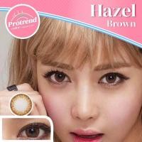 ราคา Protrendcolor Contact lens คอนแทคเลนส์โปรเทรนด์คัลเลอร์ รุ่น Hazel Brown Choho นำเข้าจากเกาหลี ของแท้ 100 มี อ ย ขนาดเลนส์ 14 5 เลนส์นิ่ม แฟชั่น (10291663835)