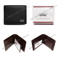 ราคา กระเป๋าสตางค์ผู้ชายใบสั้นหนังแท้ หนังวัว กระเป๋าเงินผู้ชายใบสั้นหนังแท้ ไซส์เล็กเกือบกลาง S BENDU LEATHER HORSE IMPERIAL 2024 (9463440899)