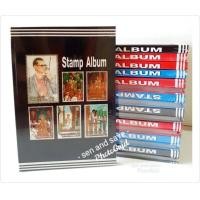 ราคา สมุดใส่ อัลบั้มใส่ สมุดสะสมแสตมป์ Stamp Album ปกอัดแข็งเคลือบเงา มี 7 แผ่น 6เพลท คุ้มราคา ส่งไว ส่งจากไทย (1185184988)