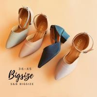 ราคา รองเท้าไซส์ใหญ่ รองเท้า รัดข้อ ไซส์ใหญ่ ส้น2 36 45 จ่ายปลายทาง รองเท้าส้นสูงไซส์ใหญ่ Judy (12926654266)