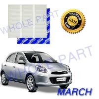 ราคา กรองอากาศ แอร์ filter ฟิลเตอร์ แอร์รถยนต์ นิสสัน มาร์ช อะเมร่า Nissan March Almera LC HDOA (372138180)
