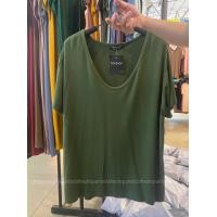 ราคา เสื้อยืด คอยู งานป้ายtopshop แฟชั่นผู้หญิง (17440415213)