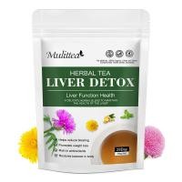 ราคา Mulittea Liver Detox Tea with Dandelion Root milk Thistle Turmeric for Liver and Colon Cleanse Promote Metabolism (21063700723)