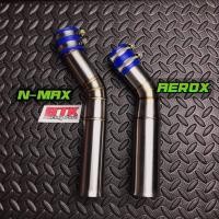 ราคา ท่อกรองเลสซิ่ง Nmax Aerox Lexi Yamaha ใส่ได้ทุกปี พร้อมยางกันน้ำ (11047562221)