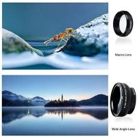 ราคา Fish Eye Phone Lens 0 45X Phone with HD Camera Lens Macro Clip Lens Wide Angle Lens Lens for Camera (20367278709)