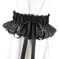 ราคา QIEPING เข็มขัดรัดลูกไม้เอวสูงสำหรับผู้หญิงเข็มขัดรัดเอวเข็ดขัดแฟชั่นสตรีคาดเอวชุดเดรสสตรี (17592739811)