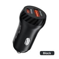 ราคา ชาร์จเร็วที่ชาร์จแบตในรถ PD65W USB รถ Type C 100W อะแดปเตอร์ชาร์จโทรศัพท์ที่ชาร์จไฟบนรถยนต์เร็วสำหรับ Iphone ซัมซุงฮัวเหว่ยเสี่ยวหมี่ (21392898577)