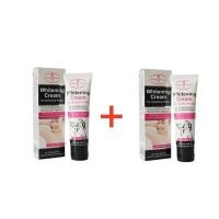 ราคา ครีมไวท์เทนนิ่ง 50ml ทาบริเวณที่มีความมืด ครีมใต้วงแขนขาว ขาหนีบดำ ครีมบำรุงรักแร้ ครีมขาหนีบดำ ครีมรักแร้ดำ ปรับสีผิวให้กระจ่างใสขึ้น (21478963565)