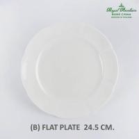 ราคา จานตื้น จานก้นลึก รุ่นวินเซอร์ WINDSOR ลวดลายสีขาว เนื้อโบนไชน่า Bone China เซรามิคเกรดพรีเมี่ยม (8970476418)