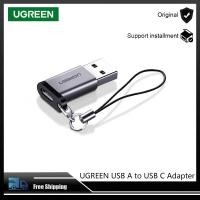 ราคา UGREEN Type C ตัวเมียเพื่อ USB อะแดปเตอร์ปลั๊กชาย3 0พร้อมห่วงพวงกุญแจ 50533 (21385251274)