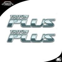 ราคา สติ๊กเกอร์ Sticker TRITON PLUS สี Silver L200 Triton Mitsubishi 4 ประตู ปี2005 2014 ขนาด 44x12 มีบริการเก็บเงินปลายทาง (9970669440)