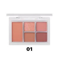 ราคา odbo อายแชโดว์ Eye Blush Crush Palette ODS04 (21462649591)