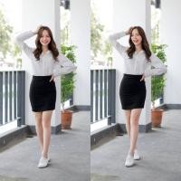 ราคา เสื้อแขนยาวหญิงนักศึกษา เสื้อนักศึกษาหญิงแขนยาว รอบอก 32 48 แขนยาวหญิง สีขาวนวล ขาวสว่าง สีโอโม่ (21349190698)