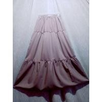 ราคา กระโปรงยาว ทรงบาน ทรงระบายจีบ3ชั้น กระโปรงสีพื้นมีหลายสีให้เลือก เนื้อผ้าไหมอีตาลีแท้ (14971753088)