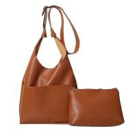 ราคา koala 2 ชิ้น เซ็ต กระเป๋าโท้ทแนววินเทจสำหรับผู้หญิงกระเป๋าทรงขนมจีบความจุใหญ่แบบลำลองแฟชั่นสไตล์เกาหลีแบบใหม่ปี กระเป๋ารัดต้นแขนดูแพงสำหรับคนส่วนน้อย (21688599703)