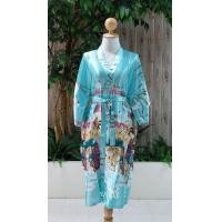 ราคา ชุดคลุมกิโมโน ชุดคลุมแต่งตัว คลุมอาบน้ำ ลายญี่ปุ่น พร้อมส่ง (21503832105)