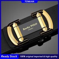 ราคา TOMiiAA Rocky POLO เข็มขัดแฟชั่นสำหรับผู้ชายเข็มขัดหนังแท้เข็มขัดผู้ชายหัวเข็มขัดอัตโนมัติเข็มขัดกางเกงลำลองหนังวัวสองชั้นเข็มขัดยีนส์คุณภาพสูงธุรกิจสายคาดเอวสำหรับผู้ชาย (20393660604)