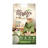 ราคา ทรายแมวส่งฟรี ทรายแมวเต้าหู้ 6L แคสตี้ Kasty kanimal ประมาณ 2 72 กก ขายดี มีของ ส่งทันที (21729920485)