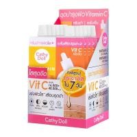 ราคา 1 กล่อง บรรจุ 6 ซอง เซรั่ม ครีมวิตซี Cathy Doll Whitamin C Day Cream Spot Serum (21433921754)